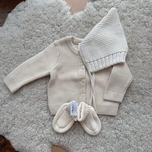 NWOT Hanna Andersson Knit Set